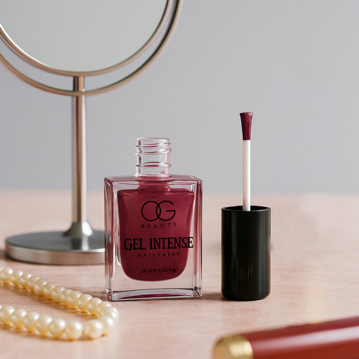 OG Beauty Burgundy Plum Gel Intense Nail Polish (1 Pc / 10 ML) OG Beauty Burgundy Plum Gel Intense Nail Polish (1 Pc / 10 ML)